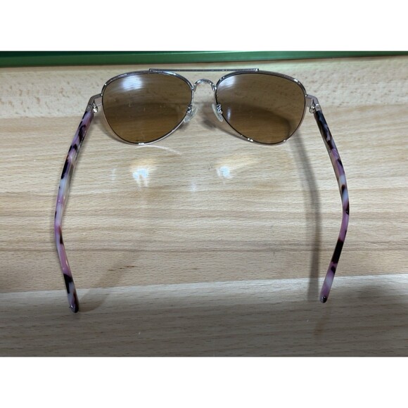 Tory Burch TY6070 32738Z 57 Rose Gold/Light Brown Gradient Mirror Sunglasses - Picture 12 of 14